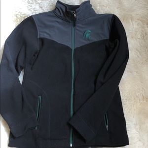 Fleece jacket-MSU logo